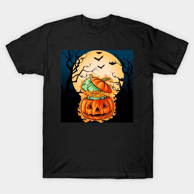 Gift for Halloween T-Shirt by Khang_Vu